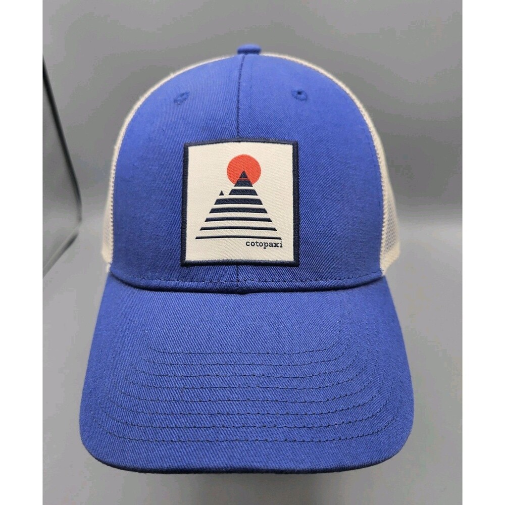 Cotopaxi Gear for Good Blue Mesh SnapBack Trucker Hat Cap Outdoors